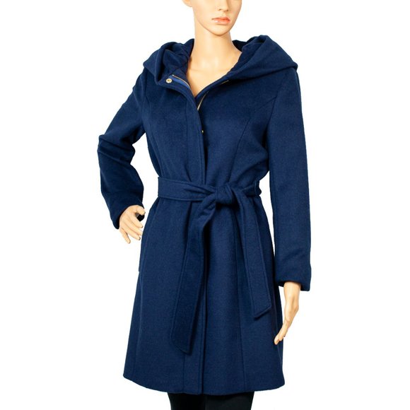 Cole Haan Jackets & Blazers - ❄️ WINTER SALE ❄️ Cole Haan Blue Wool Sophisticated Winter Coat in Size 6